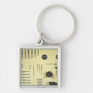 Porte-clés Instruments du cas d'un oculiste, de Reims