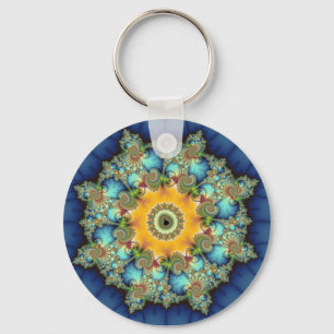 Porte-clés Insulaire - Mandelbrot Art