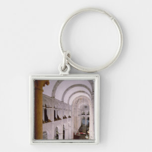 Porte-clés Intérieur de la cathédrale commencée en 1078