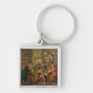 Porte-clés Intérieur d'une pharmacie