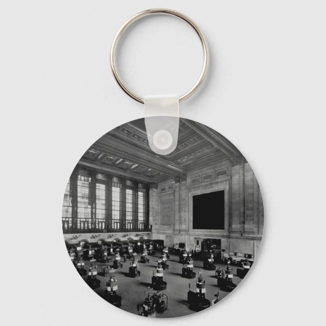 Porte-clés Intérieur New York Stock Exchange Lower Manhattan (Recto)