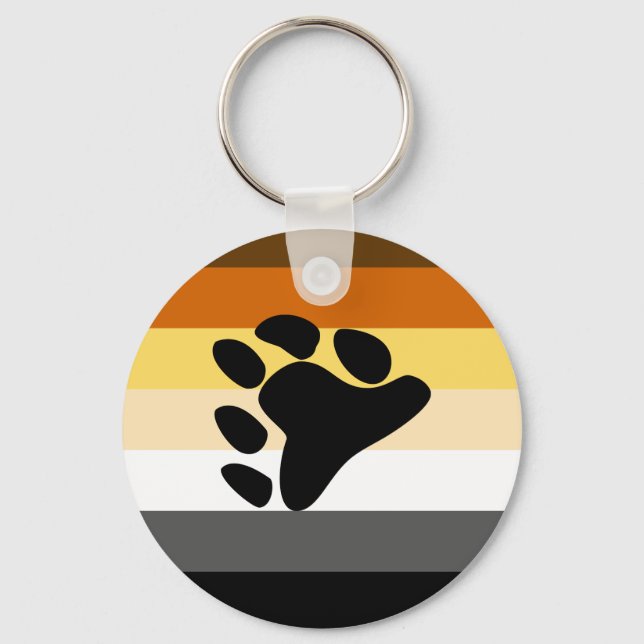 Porte-clés International Bear Brotherhood Pride (Recto)