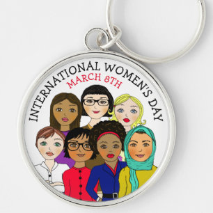 Porte-clés International Women's Day March 8th
