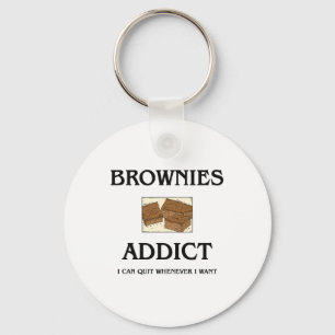Porte-clés Intoxiqué de "brownie"