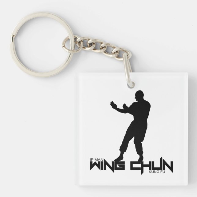 Porte-clés Ip Man - Wing Chun "Kung Fu" (Devant)