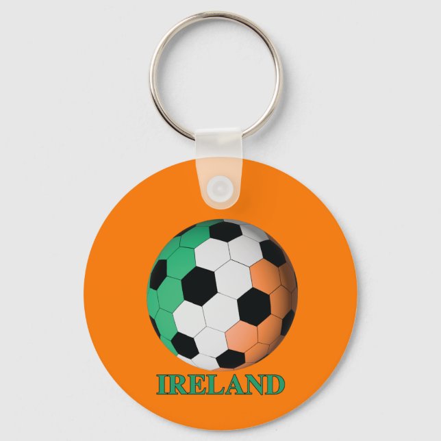 Porte-clés Ireland soccer (Recto)