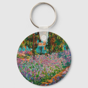 Porte-clés Irises Monet Garden Fleurs Giverny