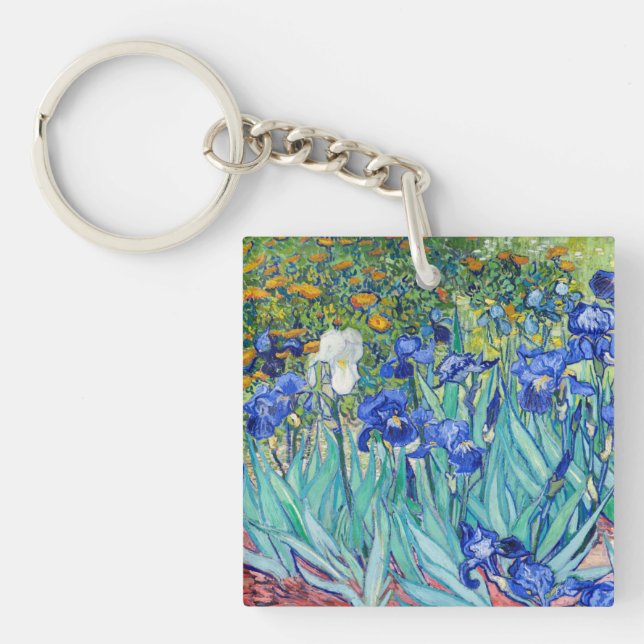 Porte-clés Irises Vincent van Gogh (Devant)