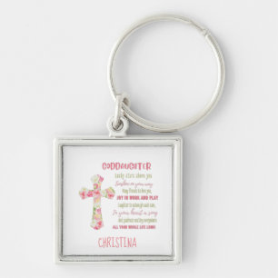 Porte-clés Irish Blessing For GODDAUGHTER - Cadeau Personnali