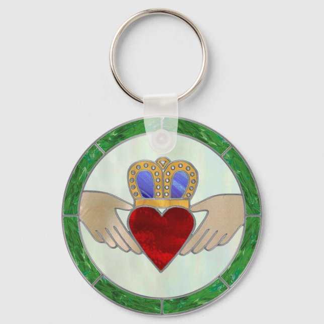 Porte-clés Irish Claddagh (Recto)