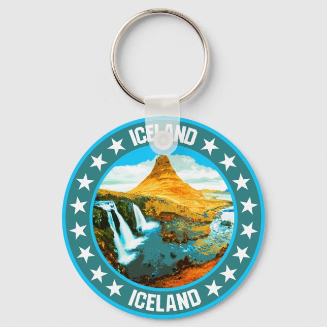 Porte-clés Islande (Recto)