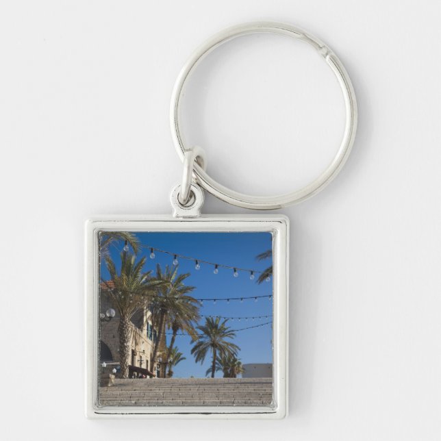 Porte-clés Israël, Tel Aviv, Jaffa, escaliers, Vieux Jaffa (Devant)