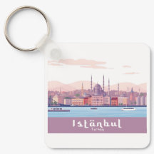 Istanbul Turquie Pastel Voyage Design