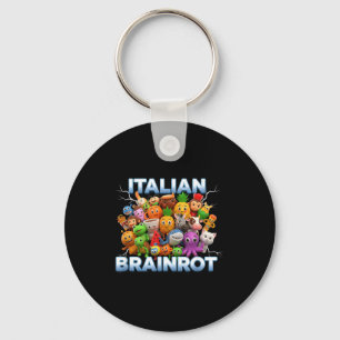 Porte-clés Italie Italien Brainrot Drôle Personnages de Meme