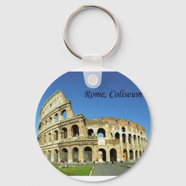 Porte-clés Italie, Rome, Colisée Romain (St.K.) (Recto)