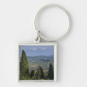 Porte-clés Italie, Toscane, Montepulciano. Vue de la