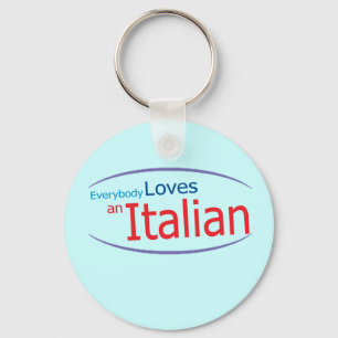 Porte-clés italien drôle