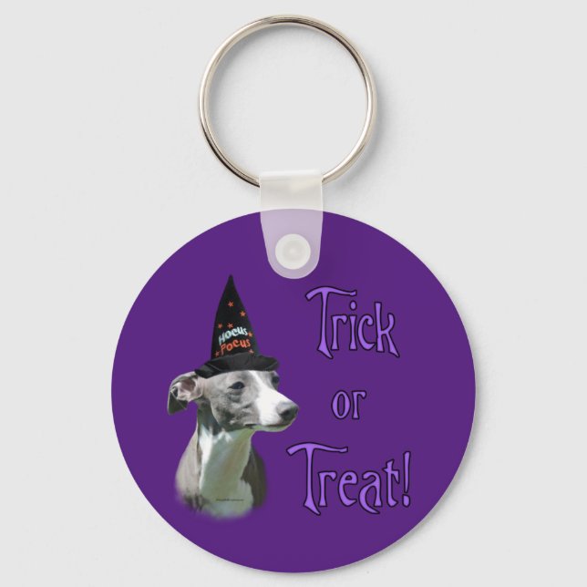 Porte-clés Italien Greyhound Trick (Recto)