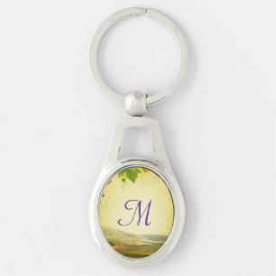 Porte-clés Italien Porte - clé de vignobles campagnards