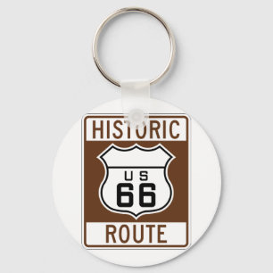 Porte-clés Itinéraire historique 66 de l'Arizona USA