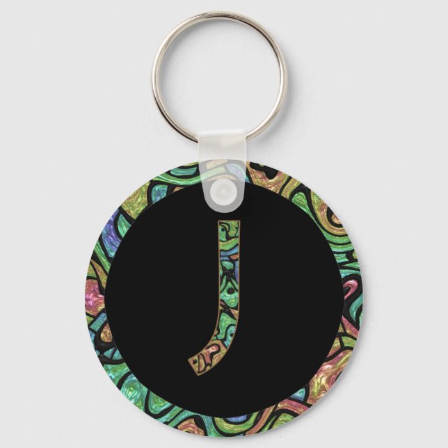 Porte-clés J Monogramme (Recto)