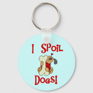Porte-clés J'abîme des T-shirts et des cadeaux de chiens