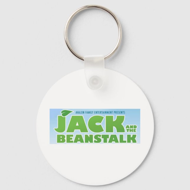 Porte-clés Jack et le logo Beanstalk (Recto)
