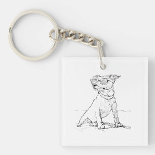 Porte-clés Jack Russell Terrier 