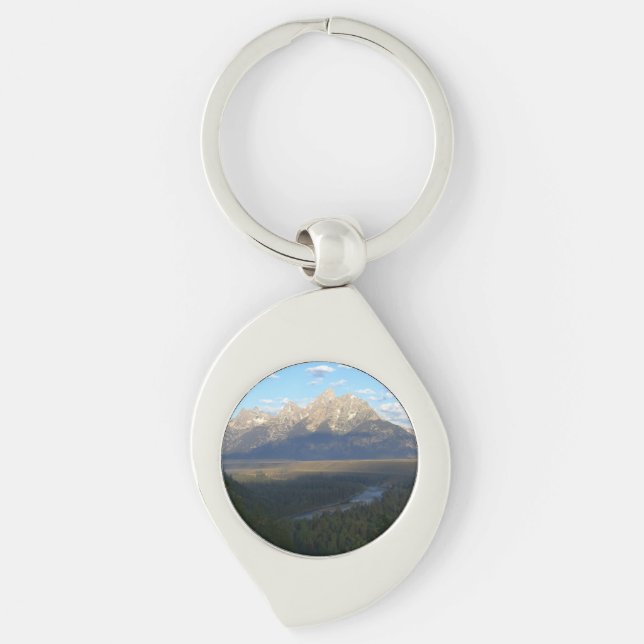Porte-clés Jackson Hole Mountains (Grand Teton National Park) (Devant)