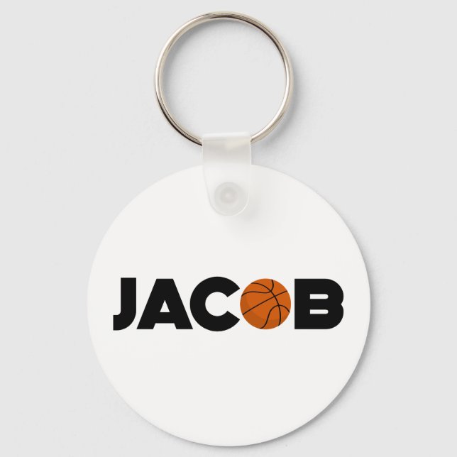 Porte-clés Jacob Basketball (Recto)