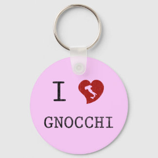 Porte-clés J'adore Gnocchi