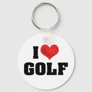 Porte-clés J'adore le Golf