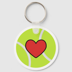 Porte-clés J'adore le tennis