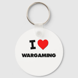 Porte-clés J'adore le Wargaming