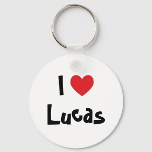 Porte-clés J'adore Lucas