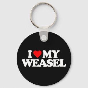 PORTE-CLÉS J'ADORE MON WEASEL