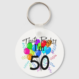 Porte-clés J'ai 50 ans - Anniversaire