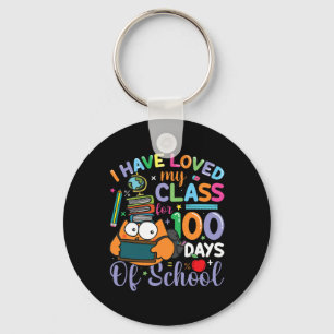 Porte-clés J'Ai Aimé Mon Cours Pendant 100 Jours D'École 100E