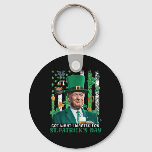 Porte-clés J'Ai Ce Que J'Ai Recherché Pour Le Jour de la Sain