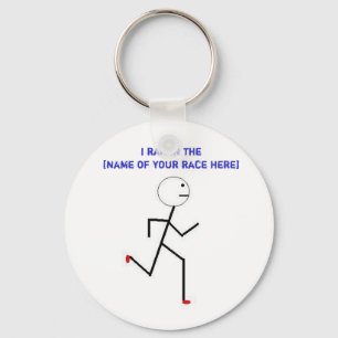 Porte-clés J'ai couru dans…
