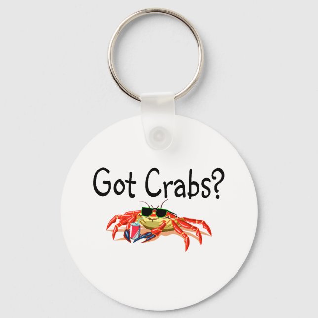 Porte-clés J'ai des crabes (Recto)
