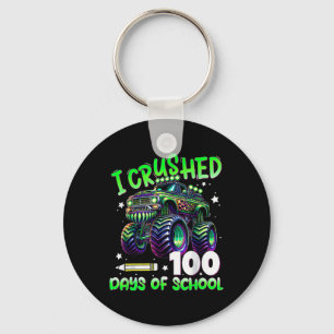 Porte-clés J'Ai Écrasé 100 Jours De Camion Scolaire 100E Jour
