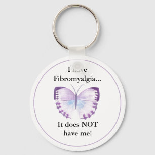 Porte-clés J'ai la fibromyalgie… qu'elle ne m'a pas !