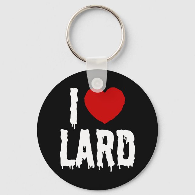 PORTE-CLÉS J'AI LE COEUR [AMOUR] LARD (Recto)
