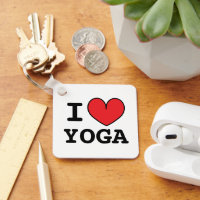 J'ai le coeur rouge personnalisé YOGA