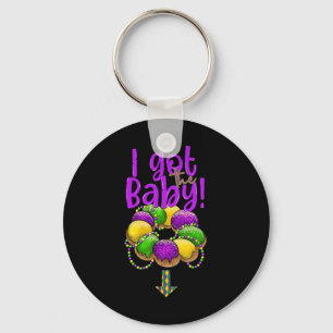 Porte-clés J'Ai Obtenu Le Byby Mardi Gras Mardi La Nouvelle-O