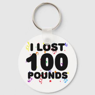 Porte-clés J'ai perdu 100 livres de partie