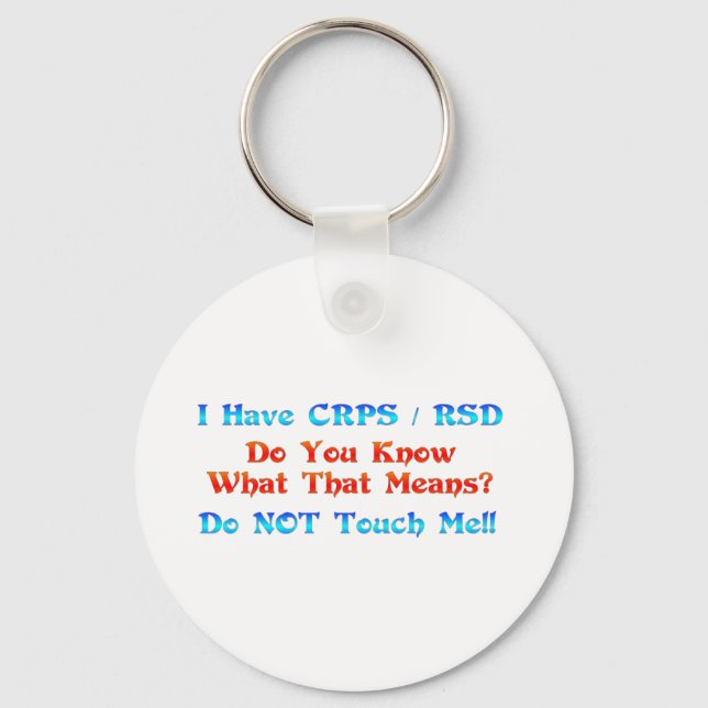 Porte-clés J'Ai RDDC Savez-Vous Ce Que Cela Signifie (Recto)