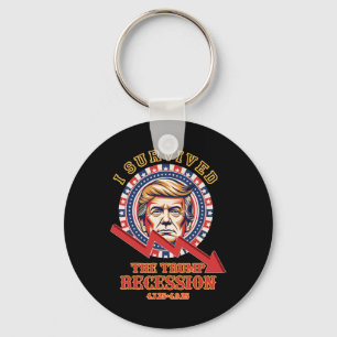 Porte-clés J'Ai Survécu À La Récession De Trump 4725 - 4925 D