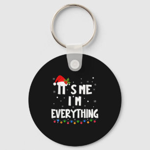 Porte-clés J'ai tout ce que je veux pour Noël C'est moi je su
